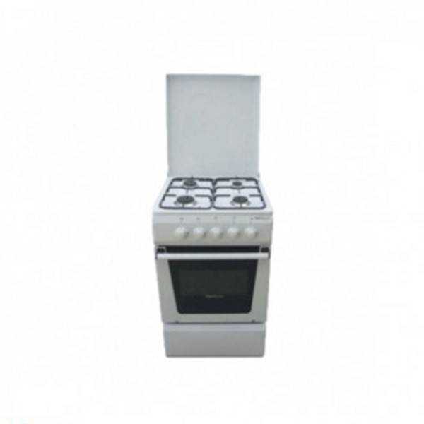 Cuisinière SOTACER 4 Feux 50cm - Blanc (5604CFO) Cuisinière SOTACER 4 Feux 50cm - Blanc (5604CFO)