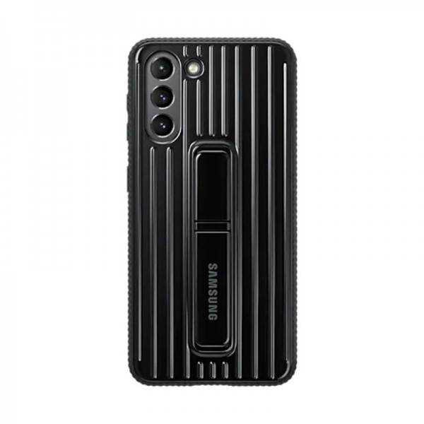 Galaxy S21 Protective Standing Cover Noir