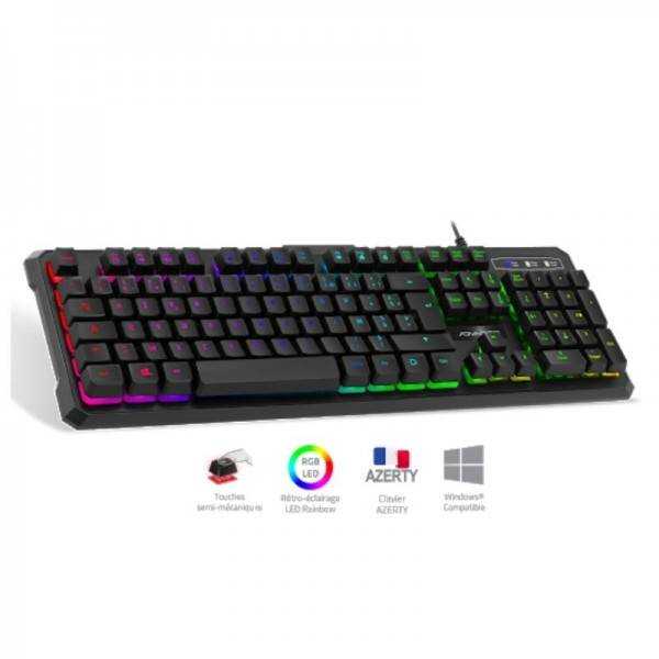 CLAVIER GAMING ADVANCE SEMI- MÉCANIQUE RGB GTA230 CLAVIER GAMING ADVANCE SEMI- MÉCANIQUE RGB GTA230