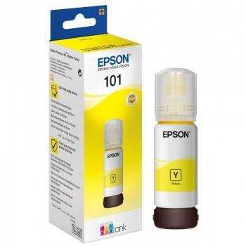 Bouteille D'encre Original EPSON 101 - Yellow (C13T03V44A)