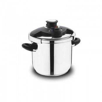 Cocotte Korkmaz Autocuiseur 7L HERA Noir&Inox A169-04