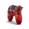 Manette PS4 Camouflage rouge