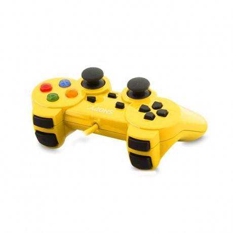 Manette De Jeux USB Avec Analogue Snopy SG-302 - Jaune - prix tunisie