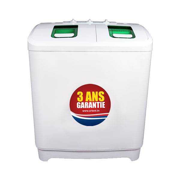 Machine à Laver Orient Semi-Automatique 7Kg - XPB1-12-5P - Blanc - Prix Tunisie & fiche technique Machine à Laver Orient Semi-Automatique 7Kg - XPB1-12-5P - Blanc - Prix Tunisie & fiche technique