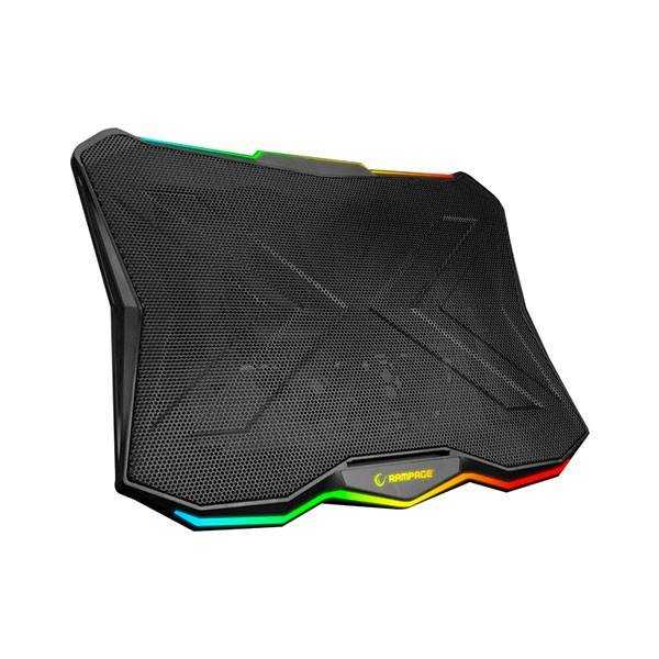 Refroidisseur Pour Pc Portable Rampage Showy AD-RC8 - RGB - prix tunisie Refroidisseur Pour Pc Portable Rampage Showy AD-RC8 - RGB - prix tunisie