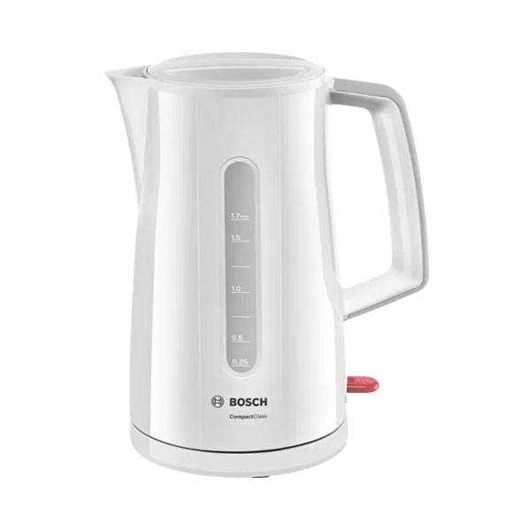 Bouilloire Compact Class Bosch 1.7 L - TWK3A011 - Blanc - prix tunisie Bouilloire Compact Class Bosch 1.7 L - TWK3A011 - Blanc - prix tunisie
