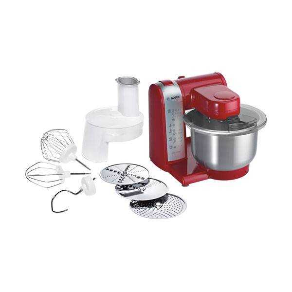 Robot De Cuisine Bosch 600W - MUM48R1- Rouge & Argent - prix tunisie