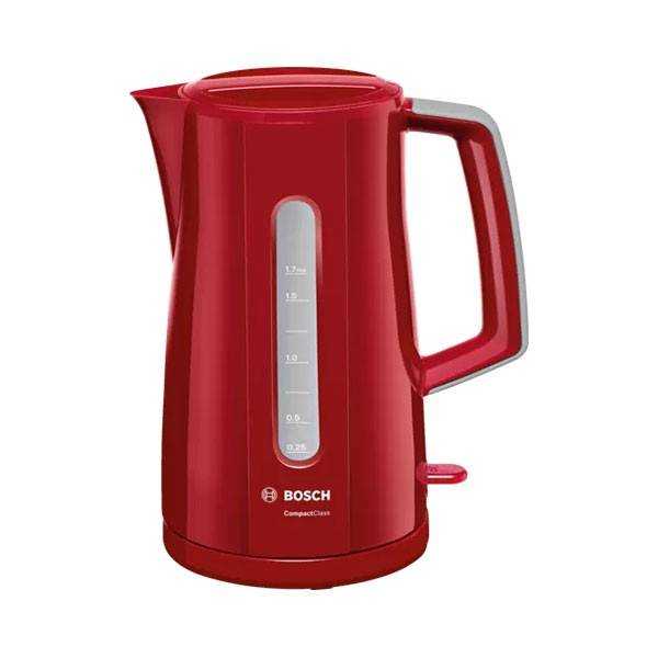 Bouilloire Compact Class Bosch 1.7 L - TWK3A014 - Rouge - prix tunisie Bouilloire Compact Class Bosch 1.7 L - TWK3A014 - Rouge - prix tunisie