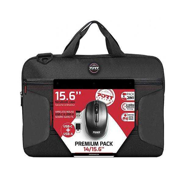 Sacoche Pc Portable Port Designs Premium Pack 17.3" 501874 - Noir - prix tunisie