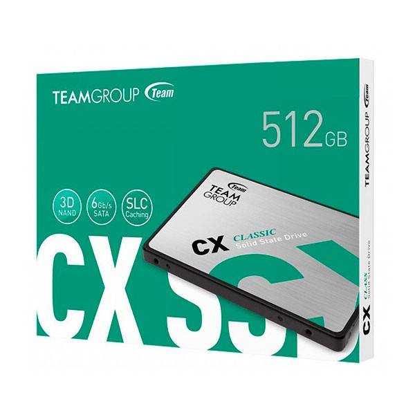 Disque SSD Interne TeamGroup CX2 512 Go 2.5" SATA III - prix tunisie Disque SSD Interne TeamGroup CX2 512 Go 2.5" SATA III - prix tunisie