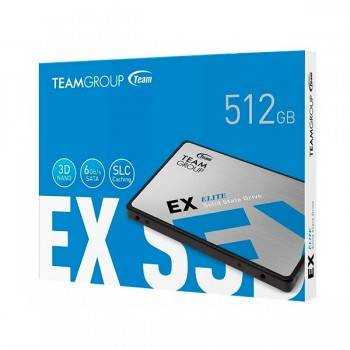 Disque SSD Interne TeamGroup EX2 512 Go 2.5" SATA III - prix tunisie