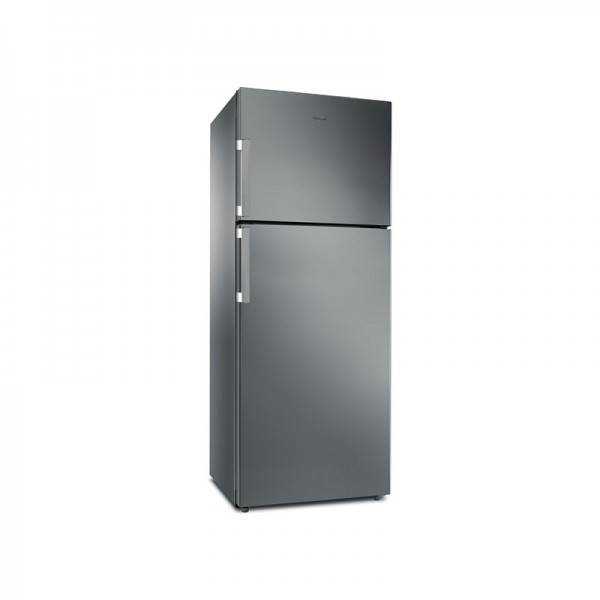 Réfrigérateur Whirlpool double porte 442L Inox W7TI 8711 NFX EX