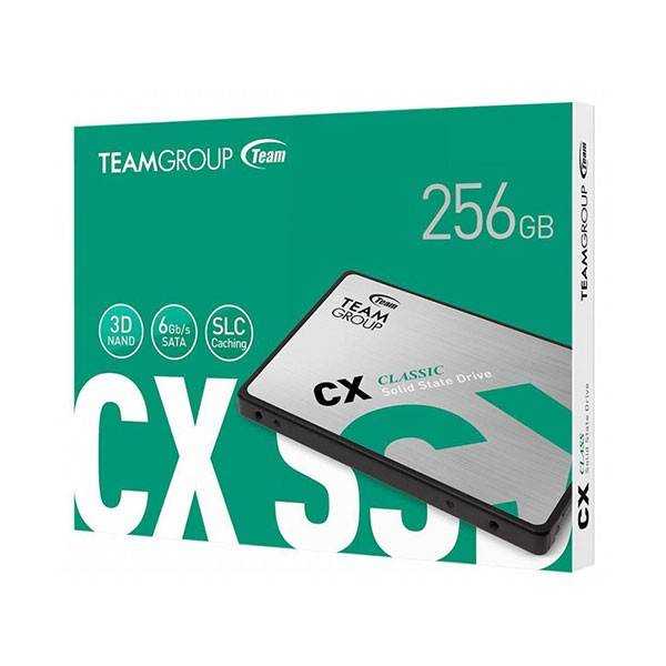 Disque Dur Interne SSD TeamGroup CX1 256 Go 2.5" SATA III  - prix tunisie