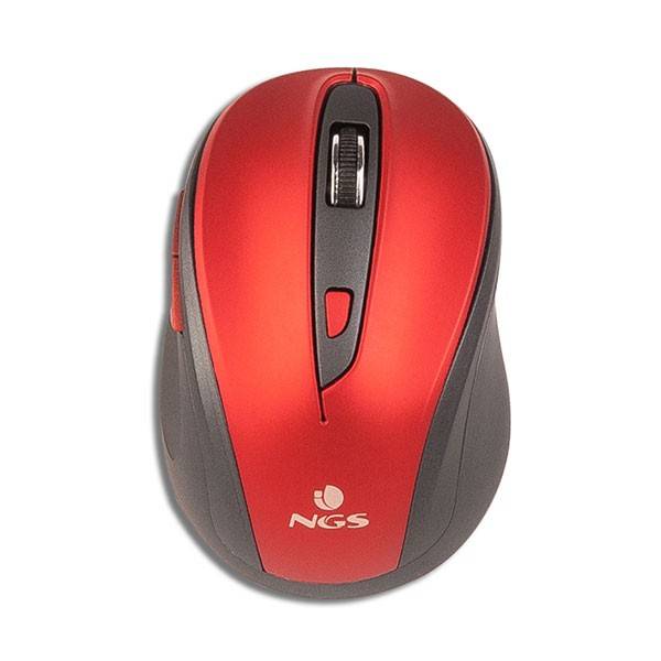 Souris Optique Sans Fil NGS Rouge prix et fiche technique en Tunisie