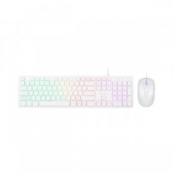 Ensemble Clavier Souris Filaire NGS SPRITE RGB Blanc - prix tunisie