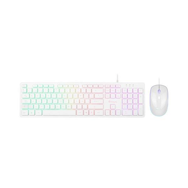 Ensemble Clavier Souris Filaire NGS SPRITE RGB Blanc - prix tunisie Ensemble Clavier Souris Filaire NGS SPRITE RGB Blanc - prix tunisie
