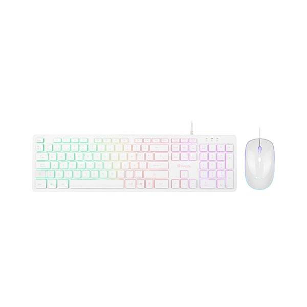 Ensemble Clavier Souris Filaire NGS SPRITE RGB Blanc - prix tunisie