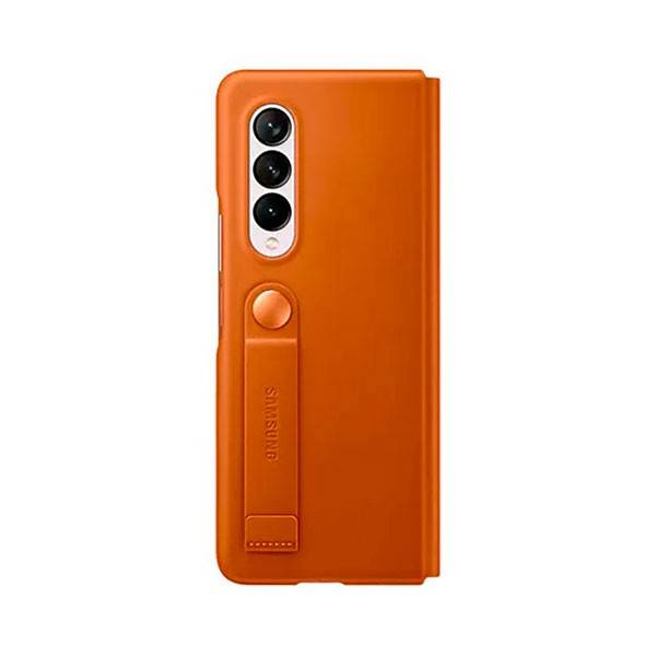 Samsung Galaxyz Fold3 Leather Flip Cover - Maron - EF-FF926LAEGWW -prix tunisie Samsung Galaxyz Fold3 Leather Flip Cover - Maron - EF-FF926LAEGWW -prix tunisie