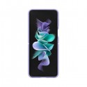 Samsung Galaxyz Z Flip3 Silicone Cover With Ring - Violet - EF-PF711TVEGWW -prix tunisie