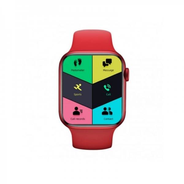 MONTRE CONNECTEE PLUS BLUETOOTH ROUGE AK88  PRIX TUNISIE