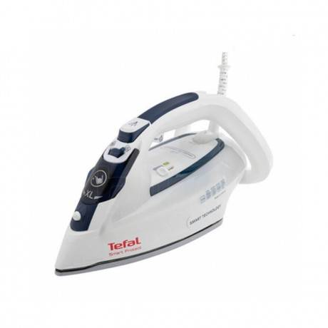 FER À VAPEUR TEFAL SMART PROTECT 2600W FV4981 BLANC&BLEU