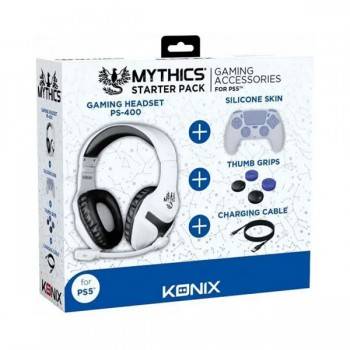 starter pack ps5 konix mythics casque+protege man - prix Tunisie