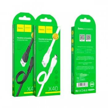 CÂBLE USB HOCO X40 2.4A Pour Micro 1M - prix Tunisie