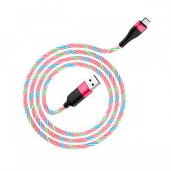 Câble USB HOCO u82 Fast 2.4A Pour Micro-USB 1M Led - prix Tunisie