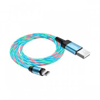 Câble HOCO U90 magnétique avec led 2A pour IPhone 1M - prix Tunisie