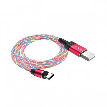 Câble HOCO U90 magnétique avec led 2A pour Type-C 1M - prix Tunisie