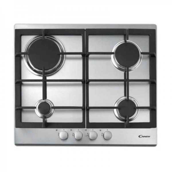Plaque de cuisson CANDY 4 feux CHG6BRX Inox Tunisie Plaque de cuisson CANDY 4 feux CHG6BRX Inox Tunisie