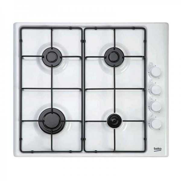 Plaque de Cuisson BEKO 4Feux 60cm HIZG64120W Blanc Tunisie Plaque de Cuisson BEKO 4Feux 60cm HIZG64120W Blanc Tunisie
