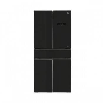 Réfrigérateur HOOVER Side By Side Mutli-portes / 429 Litres / Noir  - Inox - prix Tunisie