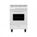 Cuisinière à gaz CONDOR 55*55  4F BL T/B SECUR Q4500 W Tunisie