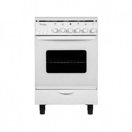 Cuisinière à gaz CONDOR 55*55  4F BL T/B SECUR Q4500 W Tunisie