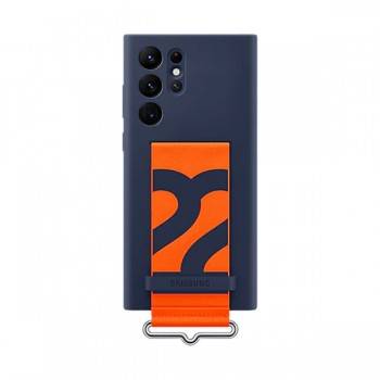 Galaxy S22 Ultra Silicone Case with Strap - prix Tunisie