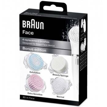 4 Brosses pour Visage BRAUN (SE80-M) PRIX TUNISIE