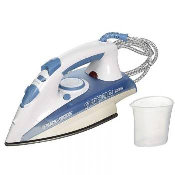 FER À REPASSER BLACK & DECKER X2000-B5 2200W - BLEU&BLANC prix tunisie