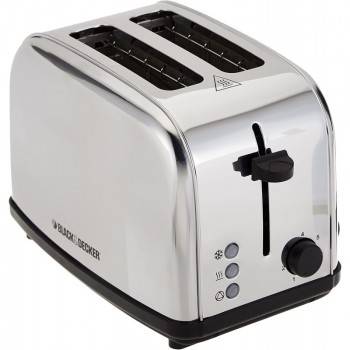 GRILL PAIN INOX BLACK AND DEKKER ET222-B5