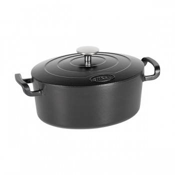 Cocotte Sitram Sitrapro 8 Litres - Inox et Rouge