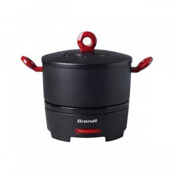 Fondue 8 Personnes 2L 1000W Brandt - Noir  - prix Tunisie