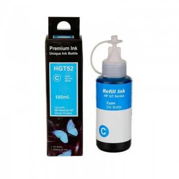 BOUTEILLE D'ENCRE HP ADAPTABLE GT52 100 ML - CYAN prix tunisie