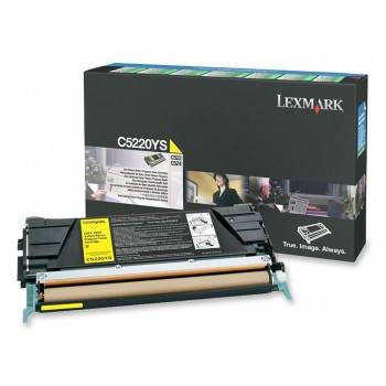 Toner Lexmark C5220YS - prix Tunisie
