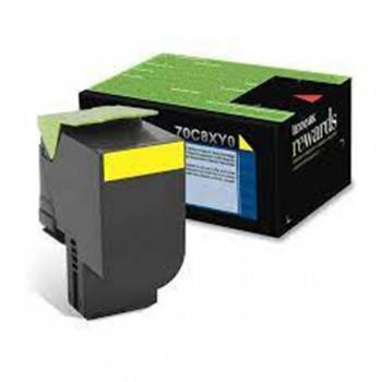 Toner Lexmark Jaune 70C8XY0 - prix Tunisie