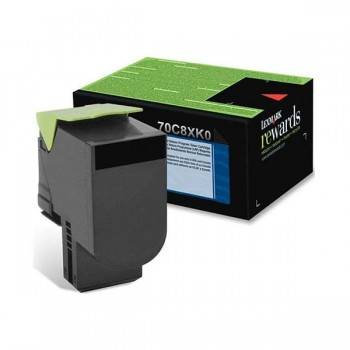 TONER LEXMARK - NOIR (70C8XK0)