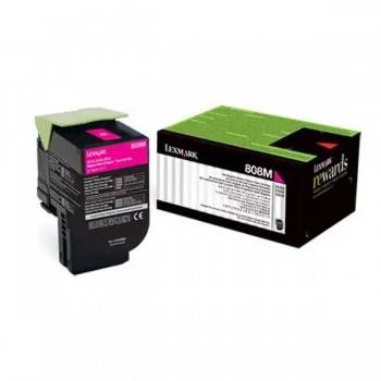 Toner Lexmark Magenta 80C80M0 - prix Tunisie