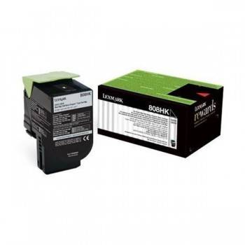 Toner Lexmark Noir 80C8HK0 - prix Tunisie
