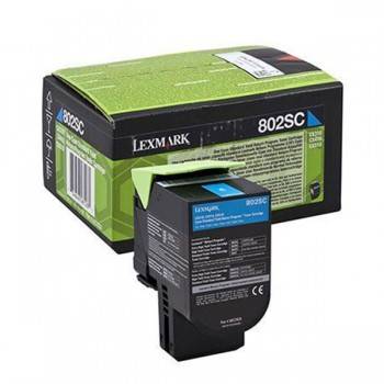 Toner Lexmark Cyan 80C8SC0 - prix Tunisie