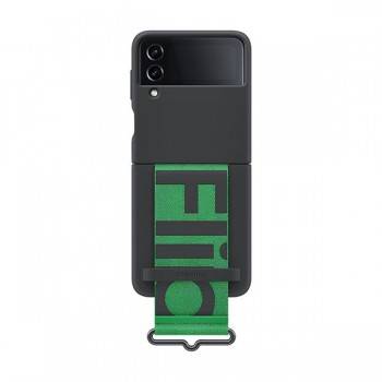 Galaxy Z Flip 4 Silicone Cover avec Sangle - prix Tunisie