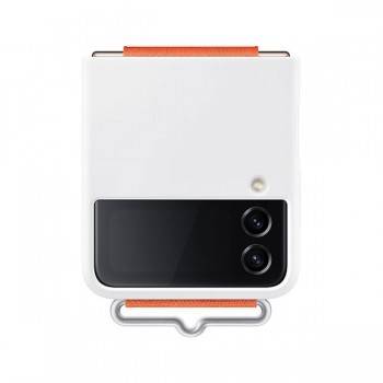 Galaxy Z Flip 4 Silicone Cover avec Sangle - prix Tunisie